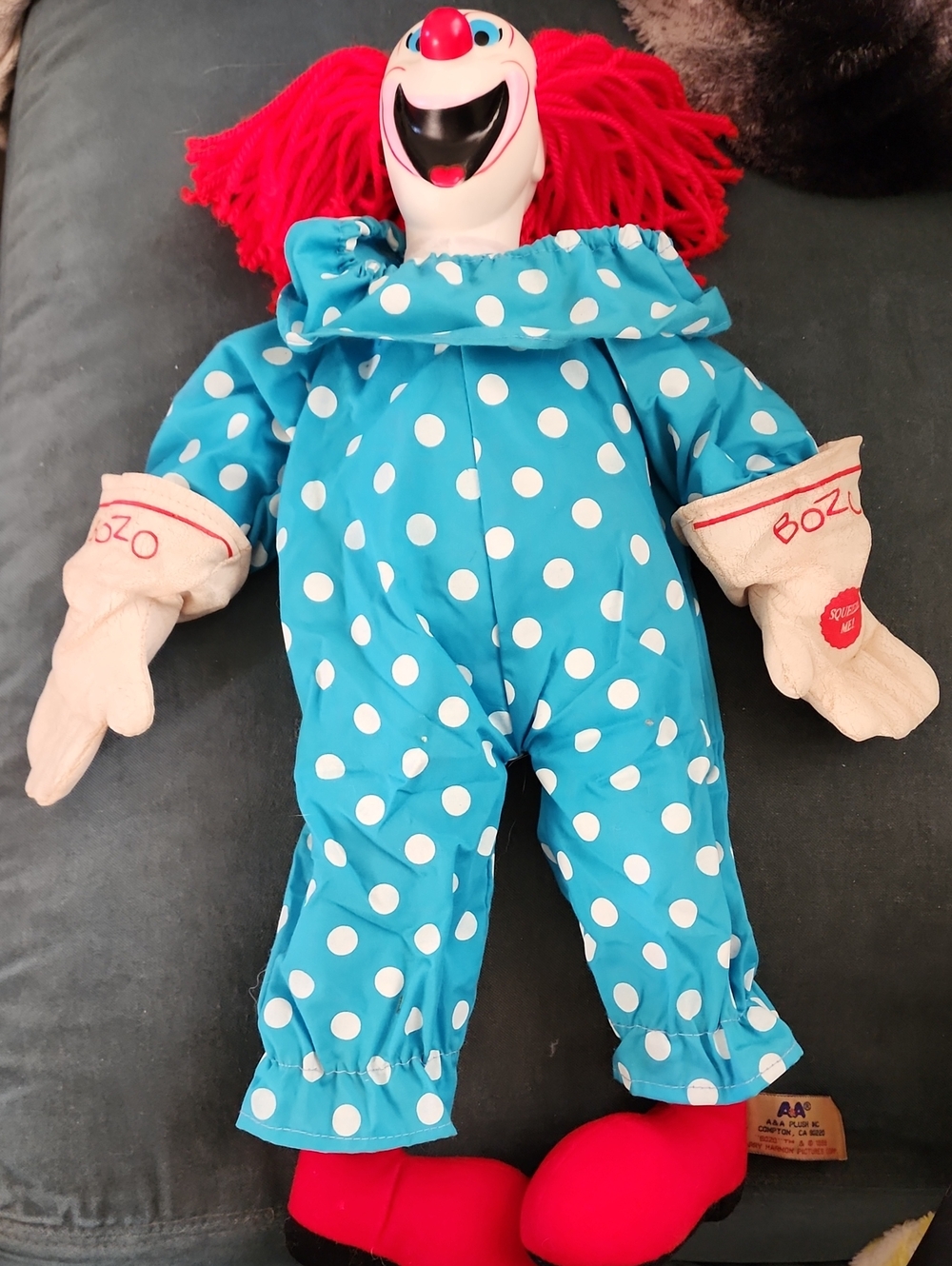 Bozo The Clown Talking Doll. 1999 A&A. Works